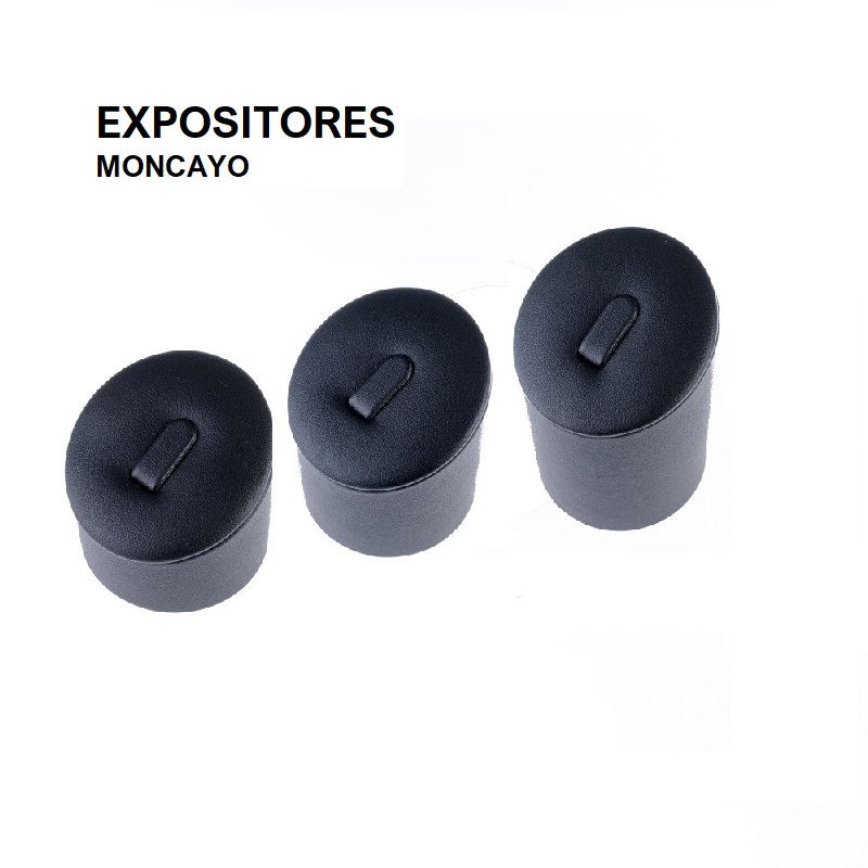 Expositor Moncayo set 3 cilindros sortija